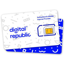Digital Republic SIM-Karte Unlimitiert Internet für 30 Tage - Medium Speed Digital Republic SIM-Karte Unlimitiert Internet für 30 Tage - Medium Speed