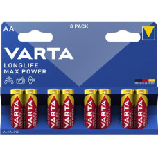 Varta Batterie Longlife Max Power AA 8 Stück