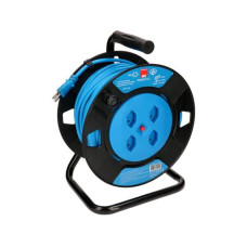 Max Hauri Kabelrolle V2 33 m Blau Max Hauri Kabelrolle V2 33 m Blau