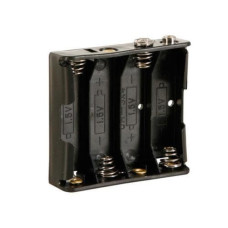 Velleman Batteriehalter BH341B, 4x AA 1 Stück
