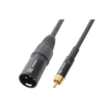 PD Connex CX52-3 XLR 3 Pole, male - Cinch 3 m PD Connex CX52-3 XLR 3 Pole, male - Cinch 3 m