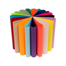 Rico Design Bastelpapier 1 Block à 20 Blatt, Farbig sortiert Rico Design Bastelpapier 1 Block à 20 Blatt, Farbig sortiert