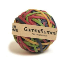Fair Zone Gummiband Flummi mehrfarbig