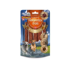 DeliBest Kaustange 10 cm Sticks Strauss, 5 Stück