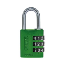 Abus Zahlenschloss 144/30 B/DFNLI Grün Aluminium