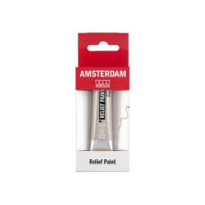 Amsterdam Acrylfarbe Reliefpaint 815, 20 ml, Zinn Amsterdam Acrylfarbe Reliefpaint 815, 20 ml, Zinn