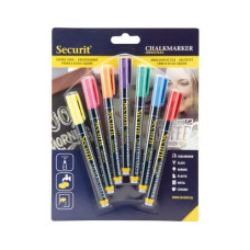 Securit Kreidemarker 1-2 mm 7 Stück Securit Kreidemarker 1-2 mm 7 Stück
