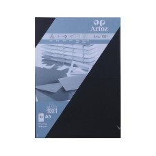 Artoz Blankokarte 1001, A5, 5 Blatt, Schwarz