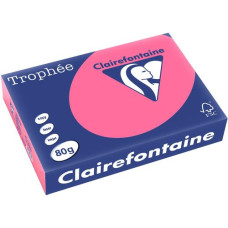 Clairefontaine Kopierpapier Trophée A4, 80 g/m², Rosa, 500 Blatt Clairefontaine Kopierpapier Trophée A4, 80 g/m², Rosa, 500 Blatt