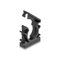 Delock Kabelschlauchhalter 18.5 mm, 8 Stück, Schwarz Delock Kabelschlauchhalter 18.5 mm, 8 Stück, Schwarz
