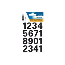 Herma Stickers Nummer-Etiketten 0 - 9, 2.5 cm, Schwarz, 32 Zahlenaufkleber Herma Stickers Nummer-Etiketten 0 - 9, 2.5 cm, Schwarz, 32 Zahlenaufkleber