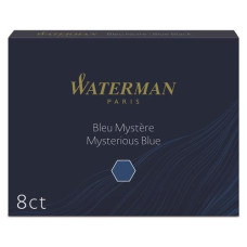 WATERMAN Patrone Standard Dunkelblau, 8 Stück