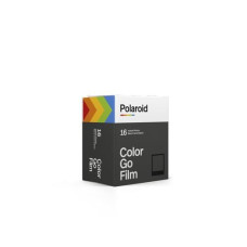 Polaroid Sofortbildfilm Go Black Frame – Doppelpack (8+8)