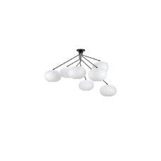 Markslöjd Deckenleuchte Galaxy, 7 x E14, max. 15W, Schwarz/Weiss