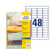 Avery Zweckform Adressetiketten 45.7 x 21.2 mm, 25 Blatt