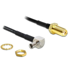 Delock Antennenadapter SMA TS-9 gewinkelt Delock Antennenadapter SMA TS-9 gewinkelt