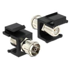Delock Keystone-Modul IEC - F Schwarz Delock Keystone-Modul IEC - F Schwarz