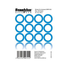 Franklin Sticker für AnyBook DRP-5100 Blau