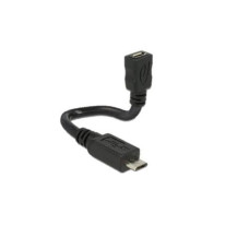 Delock USB-OTG-Kabel ShapeCable Micro-USB B - Micro-USB B 0.15 m Delock USB-OTG-Kabel ShapeCable Micro-USB B - Micro-USB B 0.15 m