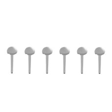 Leonardo Latte Macchiato Löffel 12 Stück, Silber