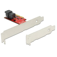 Delock Host Bus Adapter Controller PCI-ex4 - U.2 Bracket FH+LP