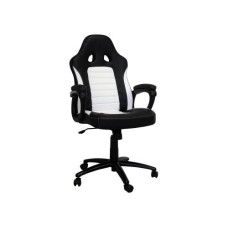 Racing Chairs Gaming-Stuhl CL-RC-BW Weiss/Schwarz Racing Chairs Gaming-Stuhl CL-RC-BW Weiss/Schwarz