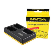 Patona Ladegerät USB Triple für Sony NP-FZ100 Patona Ladegerät USB Triple für Sony NP-FZ100
