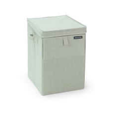 Brabantia Wäschesammler stapelbar, 35 Liter, Hellgrün