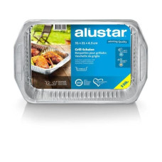 Alustar Grillschale 31 x 21 cm 5 Stück