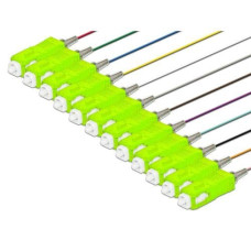 Lightwin Faserpigtail SC, MM, OM5, 2m, grün, 12 Stück Lightwin Faserpigtail SC, MM, OM5, 2m, grün, 12 Stück