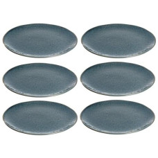 Leonardo Speiseteller Matera Ø 27 cm, 6 Stück, Blau