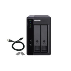 QNAP NAS-Erweiterungsgehäuse TR-002, 2-bay, USB 3.0 QNAP NAS-Erweiterungsgehäuse TR-002, 2-bay, USB 3.0