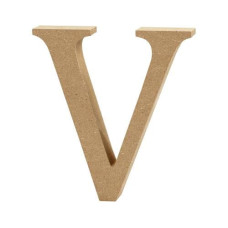 Creativ Company Holzbuchstabe V 1 Stück Creativ Company Holzbuchstabe V 1 Stück