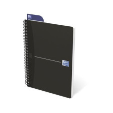 Oxford Notizheft Essentials Spiralbuch, A5, Kariert, Schwarz Oxford Notizheft Essentials Spiralbuch, A5, Kariert, Schwarz