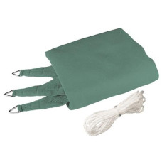 Windhager Sonnensegel 400 cm, Dreieck, Grün
