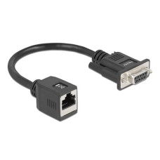 Delock Netzwerk-Adapter RS232/422/485 Buchse - LAN Ethernet Seriell Delock Netzwerk-Adapter RS232/422/485 Buchse - LAN Ethernet Seriell
