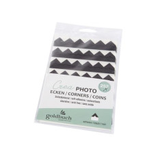 Goldbuch Fotoecken Crea 252 Stück, Schwarz Goldbuch Fotoecken Crea 252 Stück, Schwarz