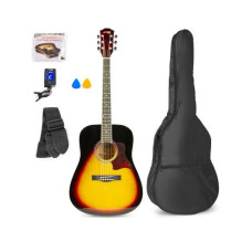 MAX Westerngitarre SoloJam Set – Sunburst