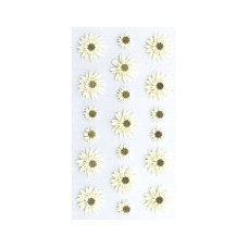 Artoz Motivsticker Blume 1 Blatt, Creme