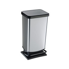 Rotho Treteimer Paso 40 l, Silber Rotho Treteimer Paso 40 l, Silber