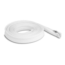 Delock Geflechtschlauch mit Reissverschluss 3 m x 20 mm Weiss Delock Geflechtschlauch mit Reissverschluss 3 m x 20 mm Weiss