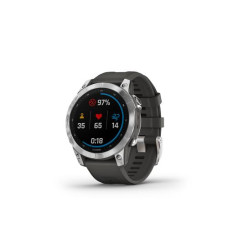 GARMIN Sportuhr Fenix 7 Anthrazit/Silber
