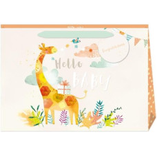 Cart Geschenktasche Hello Baby Giraffe