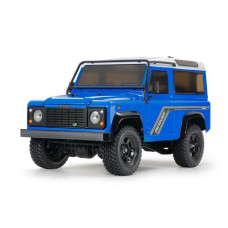 Tamiya Scale Crawler Land Rover Defender D90 Blau, CC-02 1:10, Kit