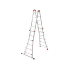 Hailo Teleskopleiter 4 x 6 Sprossen