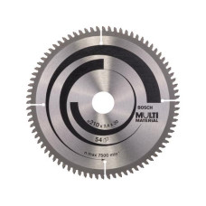 Bosch Professional Kreissägeblatt Multi Material, 210 x 30 x 2.5 mm, Z 80 Bosch Professional Kreissägeblatt Multi Material, 210 x 30 x 2.5 mm, Z 80