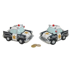 G. Wurm Spardose Polizeiwagen 10 x 17 x 9 cm