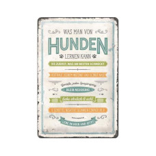 Nostalgic Art Schild Pfoten 20 x 30 cm, Metall Nostalgic Art Schild Pfoten 20 x 30 cm, Metall