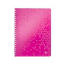 Leitz Notizheft WOW College A4, Kariert, Pink Leitz Notizheft WOW College A4, Kariert, Pink
