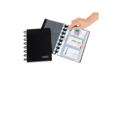 Adoc Sichtbuch Card-Ex A5, Schwarz